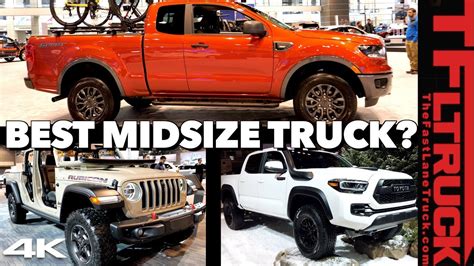 Toyota Tacoma Vs Ford Ranger Vs Jeep Gladiator This Or That