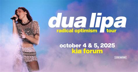 Enter To Win A Pair Of Tickets To See Dua Lipa At Kia Forum