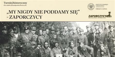 My nigdy nie poddamy się turniej wiedzy o Zaporczykach Zaporczycy