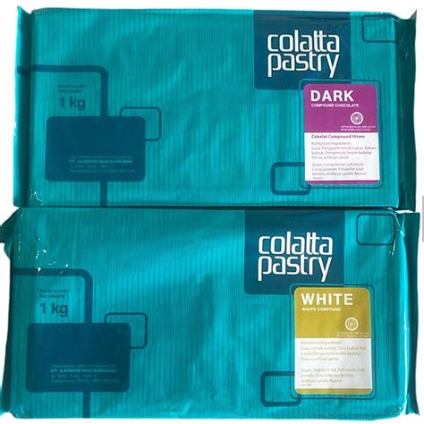 Jual COLLATA PASTRY COMPOUND COKLAT BATANG 1KG Shopee Indonesia