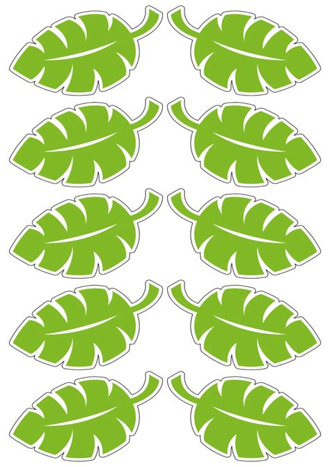 Adesivos Tag Stickers Tema Plantas Folhas Safari 10 Imagens Png