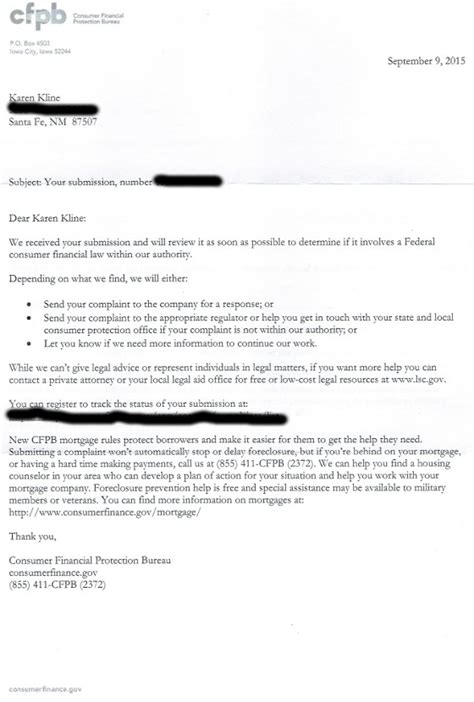 Cfpb Letters Re Qwr