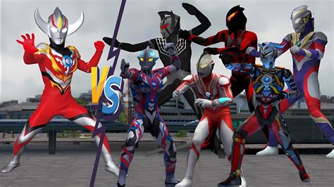 ULTRAMAN ORB BURNMITE VS BLAZAR RIBUT TRIGGER BELIAL ULTROID ZERO