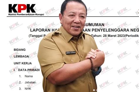 Tidak Punya Surat Berharga Tapi Mobilnya Harta Kekayaan Gubernur