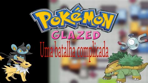 Enfrentando o ginásio elétrico Pokémon Glazed 2 YouTube