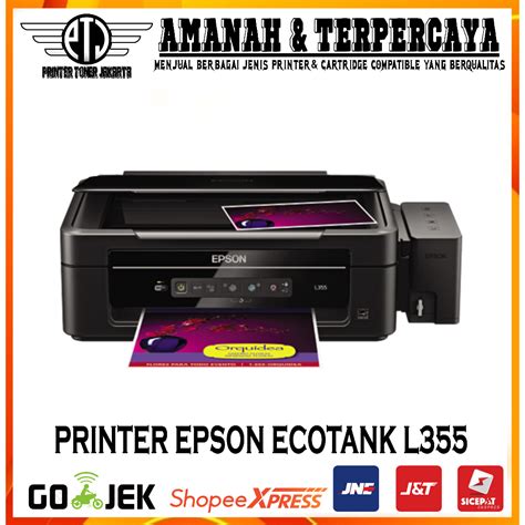 Jual Printer Epson L355 Wifi Siap Pakai Shopee Indonesia