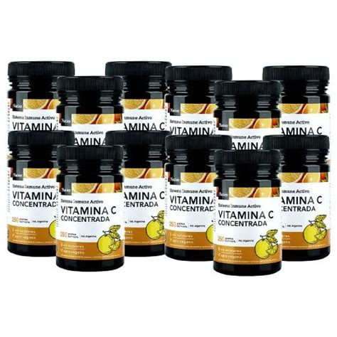 Pack 12 Natier Vitamina C Concentrada En Polvo X 250 Gramos Farmacia