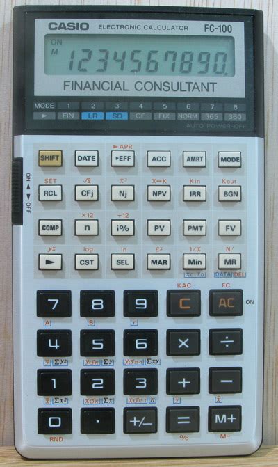 Casio FC-100 (A)
