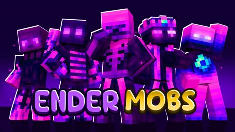 Ender Mobs By Heropixel Games Minecraft Skin Pack Minecraft