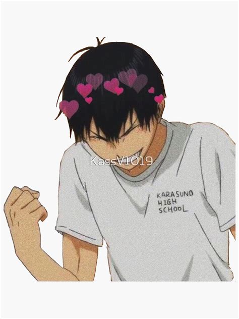 Tobio Kageyama Sticker For Sale By KassV1019 Redbubble