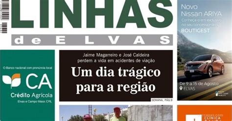 Capa Linhas De Elvas De 2022 08 04