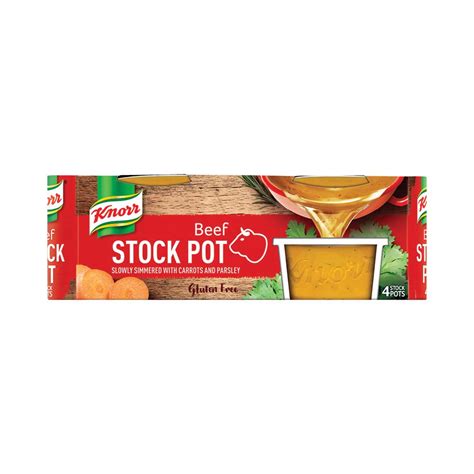 Knorr Stock Pots Beef 4 pots - What's Instore