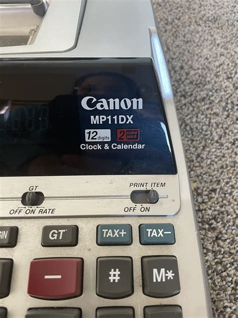 Canon Mp11dx Printing Calculator Ebay