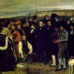 A Burial at Ornans (1849-1850) by Gustave Courbet – Artchive