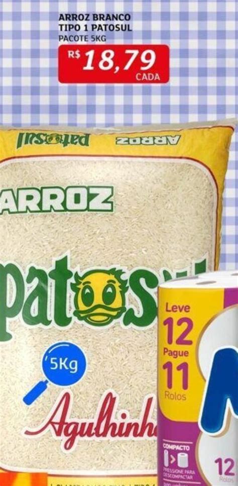 Arroz Branco Tipo Patosul Pacote Kg Oferta Na Assa Atacadista