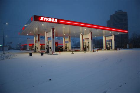 Lukoil Gas Station – Elektrostroymontazh