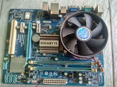 Jual Mainboard Gigabyte GA G41MT S2 Dan Processor Intel Core 2 Quad