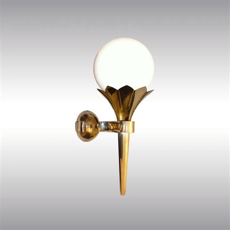 Traditional wall light - STA1 97 - Woka Lamps Vienna - indoor / brass ...