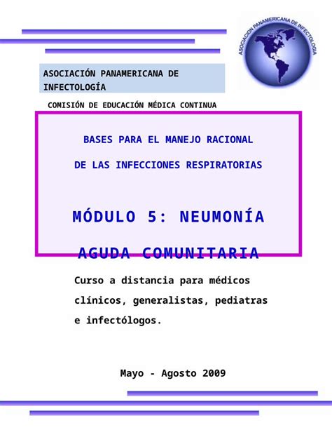 Doc Neumonia Aguda Comunitaria Infomed · Web Viewen El Cuadro 1 Se Comparan Los Criterios