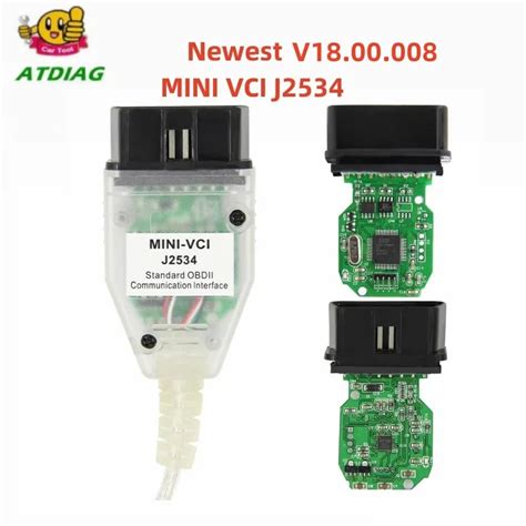 MINI VCI V18 00 008 Latest Version FTDI FT232RL RQ Chip High