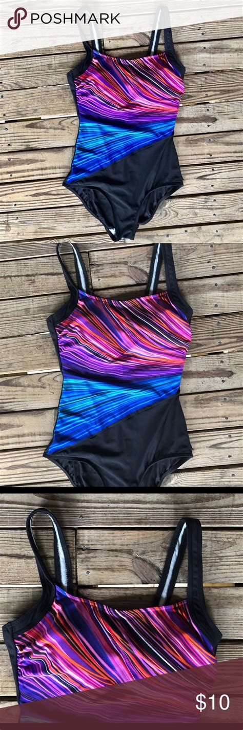 Reebok One Piece Swimsuit Size 12 Swimsuits One Piece Swimsuit One Piece