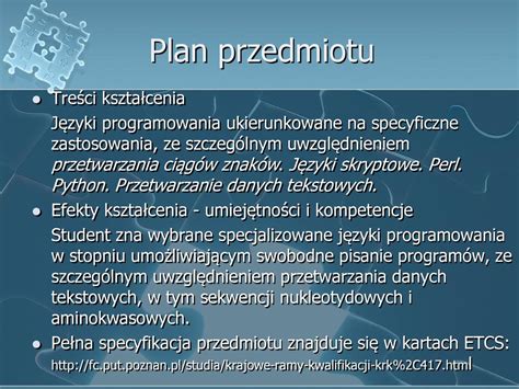 Specjalizowane języki programowania ppt pobierz