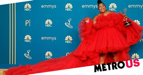 Emmy Awards 2022 Lizzo Is Halfway To Egot Status After Emotional Win