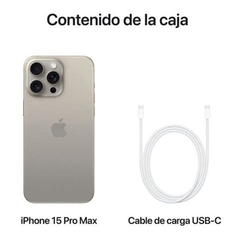 Apple IPhone 15 Pro Max 256GB Titanio Naturale PcComponentes It