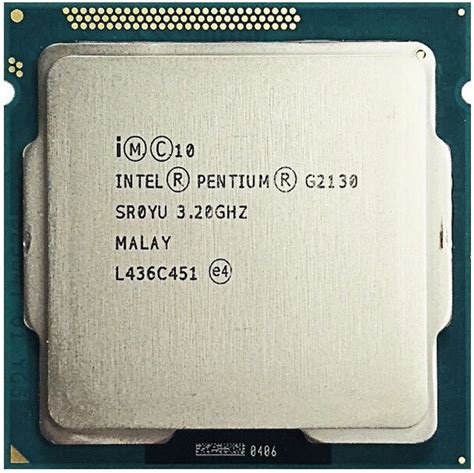 Процессор Intel Pentium G2130, OEM (без кулера), 2 яд., 3200 ГГц купить ...
