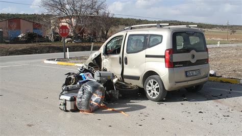 Konya Da Feci Kaza Motosiklet S R C S Hayat N Kaybetti