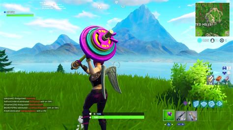 NEW AXERCISE FORTNITE PICKAXE SOUND EFFECTS AND GAMEPLAY YouTube