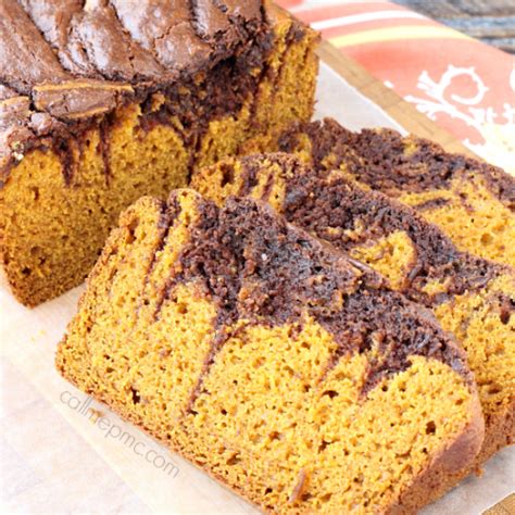 Marbled Pumpkin Chocolate Bread