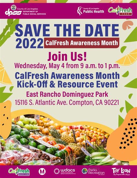 County Of La S Annual Calfresh Awareness Month Campaign Asian Pacific