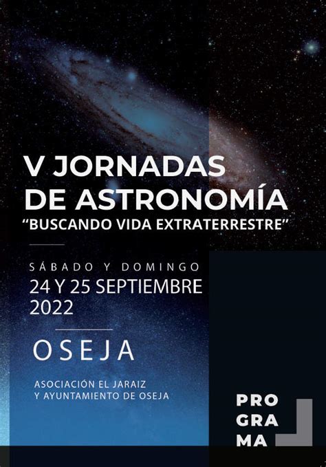 Jornadas De Astronom A De Oseja Turismo De Arag N