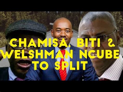 Nelson Chamisa Throws Tendai Biti And Welshman Ncube Uner The Bus