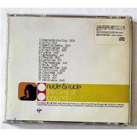 Cd Iggy Pop Nude Rude The Best Of Iggy Pop