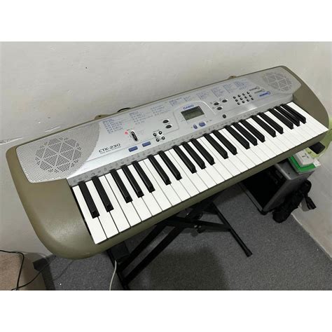 Casio CTK 230 Keyboard Piano 49 Keys Shopee Philippines