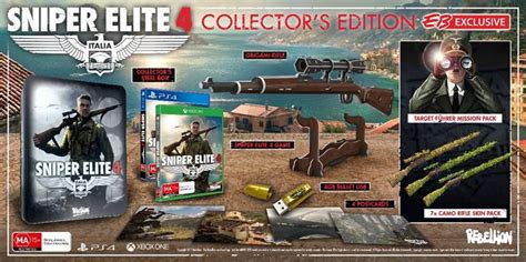 Sniper Elite 4 Australian Exclusive Collector's Edition Announced - GameSpot