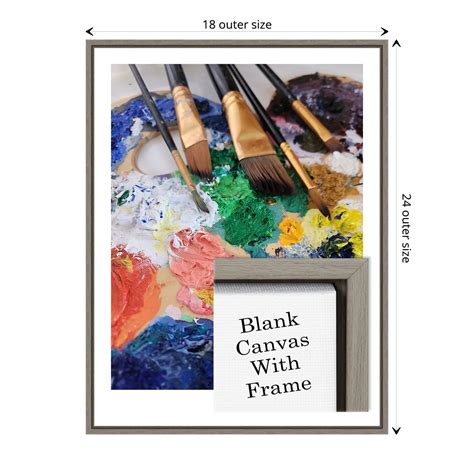 Framed Blank White Canvas for DIY Artwork, Crafts and Painting | Michaels