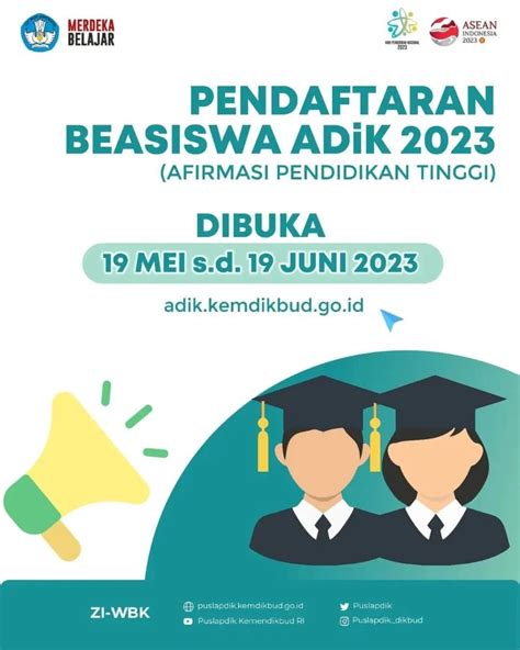 Beasiswa Afirmasi Pendidikan Tinggi ADiK Tahun 2023 AtmaGo