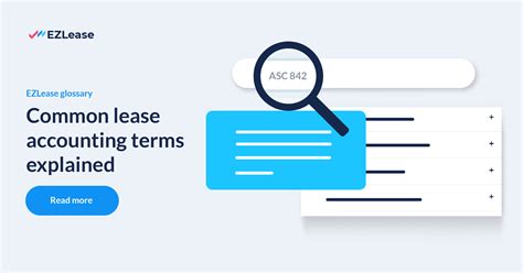 Lease Accounting Glossary Of Terms EZLease