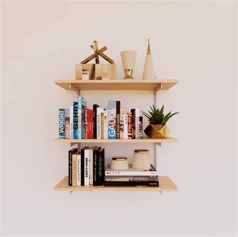 Wall Mounted Shelving Units - 3 Shelf Wood – Modern Shelving