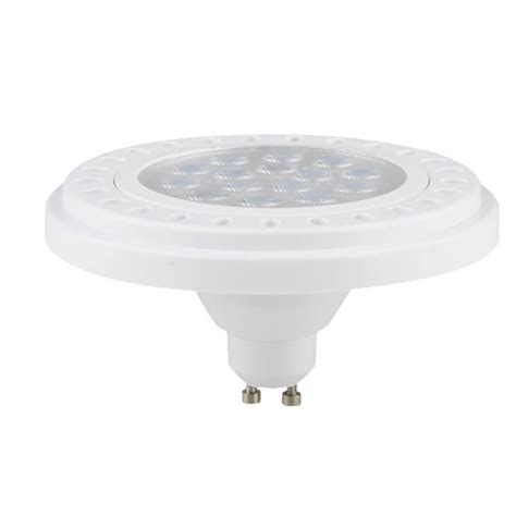 Light Prestige Żarówka Es111 Gu10 Biała Led 9w 4000k Plastik 1x Biały