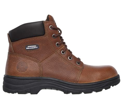 Mens Skechers Workshire Steel Toe Sb Classic Safety Work Boots Sizes 7