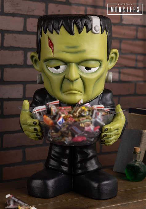 Universal Monsters Candy Frankenstein Bowl | Frankenstein Decorations