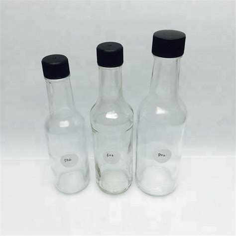 Ml Ml Ml Bulk Chili Sauce Glass Bottle Glass Hot Sauce Bottle With Plastic Lid China