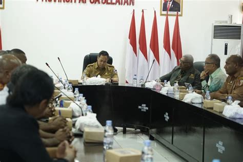 Pemprov Papua Selatan Tingkatkan Kerja Sama Dengan PNG Di Perbatasan