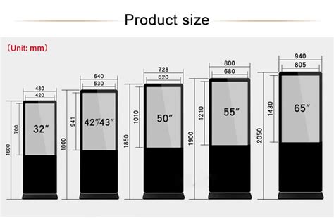 Inch Free Standing Vertical Lcd Advertising Display Monitor Buy