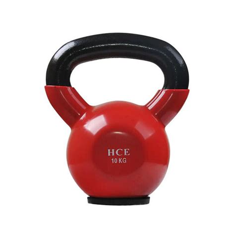 Kg Kg Solid Cast Iron Vinyl Coated Kettlebells Crossfit Strength