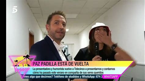 El dardo de Paz Padilla a Sálvame en su regreso a Telecinco Vídeo